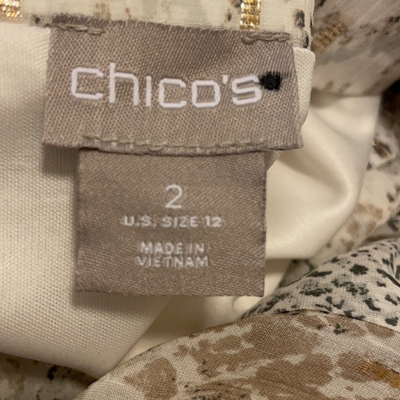 NWOT Faux Snakeskin Print Midi Skirt - Picture 16 of 16